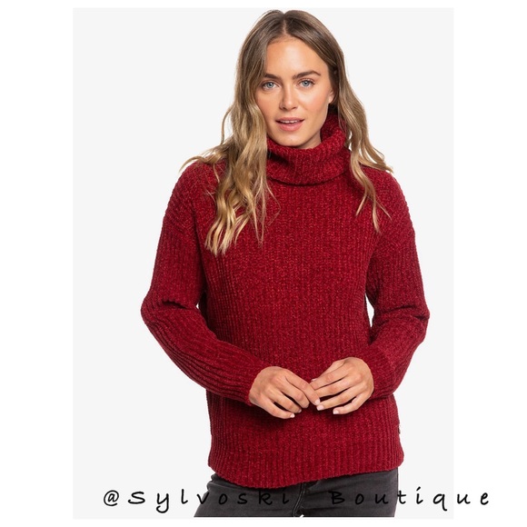 🔥 Roxy Women's Velvet Morning Sweater NWT - Picture 5 of 8